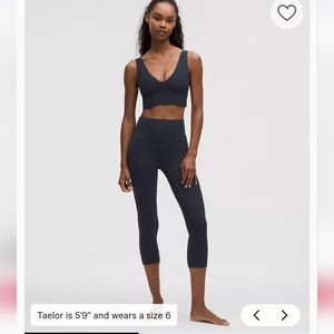 lululemon Align™ High-Rise Crop 21" True Navy Nwt